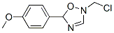 2-Chloromethyl-5-(4-methoxyphenyl)-1,2,4-oxadiazole Structure,24023-71-0Structure