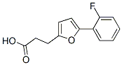 3-[5-(2-氟苯基)-2-糠基]丙酸结构式_24090-21-9结构式