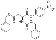 Z-l-天门冬氨酸-4-苄基 1-(4-硝基苯基)酯结构式_2419-54-7结构式