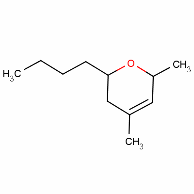 2H-pyran, 2-butyl-3,6-dihydro-4,6-dimethyl- Structure,24237-01-2Structure