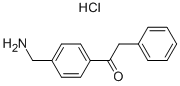 1-(4-氨基甲基-苯基)-2-苯基-乙酮盐酸盐结构式_24244-39-1结构式