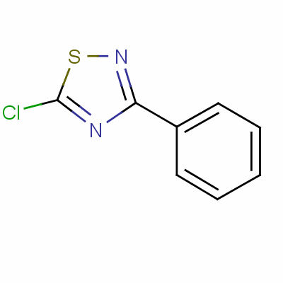 5-Chloro-3-phenyl-1,2,4-thiadiazole Structure,24255-23-0Structure