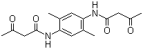 N,N’-(2,5-Dimethyl-1,4-phenylene)bis(3-oxobutyramide) Structure