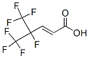 4,5,5,5-Tetrafluoro-4-(trifluoromethyl)-2-pentenoic acid Structure,243139-64-2Structure