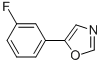 5-(3-氟苯基)噁唑结构式_243455-58-5结构式