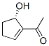 Ethanone, 1-[(5s)-5-hydroxy-1-cyclopenten-1-yl]-(9ci) Structure,243672-14-2Structure