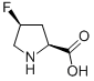 (2S,4s)-4-fluoro-pyrrolidine-2-carboxylic acid Structure,2438-57-5Structure