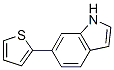 6-Thiophen-2-yl-1H-indole Structure,243972-30-7Structure