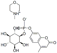 4-Methylumbelliferyl myo-inositol-1-phosphate, n-methyl-morpholine salt Structure,244145-23-1Structure