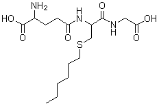 S-hexylglutathione Structure,24425-56-7Structure