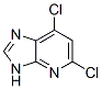 5,7-二氯-1H-咪唑并[4,5-b]吡啶结构式_24485-01-6结构式