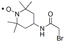 4-(2-Bromoacetamido)-2,2,6,6-tetramethyl-1-piperidinyloxy Structure,24567-97-3Structure