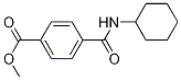 Methyl4-(cyclohexylcarbamoyl)benzoate Structure,245679-66-7Structure