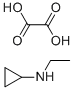 Cyclopropyl-ethyl-amine oxalate Structure,24571-79-7Structure