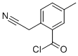 Benzoyl chloride, 2-(cyanomethyl)-5-methyl-(8ci)Structure,24633-70-3Structure Benzoyl chloride, 2-(cyanomethyl)-5-methyl-(8ci) Structure,24633-70-3Structure