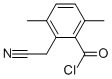 Benzoyl chloride, 2-(cyanomethyl)-3,6-dimethyl-(8ci)Structure,24634-05-7Structure Benzoyl chloride, 2-(cyanomethyl)-3,6-dimethyl-(8ci) Structure,24634-05-7Structure