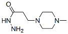 3-(4-Methyl-piperazin-1-yl)-propionic acid hydrazide Structure,24636-93-9Structure