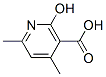 4,6-Dimethyl-2-oxo-1,2-dihydro-pyridine-3-carboxylic acid Structure,24667-09-2Structure