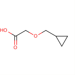 2-(Cyclopropylmethoxy)-acetic acid Structure,246869-08-9Structure