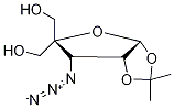 3-叠氮基-3-脱氧-4-羟基-甲基-1,2-O-异亚丙基-alpha-D-呋喃核糖结构式_247025-10-1结构式