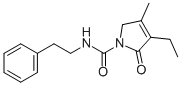 3-Ethyl-2,5-dihydro-4-methyl-2-oxo-n-(2-phenylethyl)-1h-pyrrole-1-carboxamide Structure,247098-18-6Structure