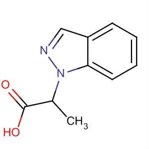 1H-吲唑-1-丙酸结构式_247128-24-1结构式