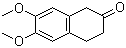 6,7-Dimethoxy-2-tetralone Structure