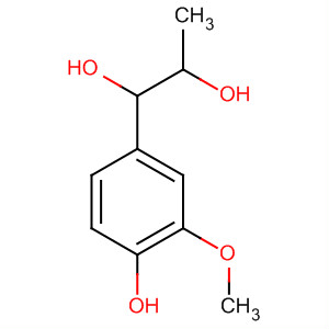 1-(4-Hydroxy-3-methoxyphenyl)-1,2-propanediol Structure,24762-60-5Structure