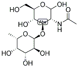 2-乙酰氨基-2-脱氧-3-o-(a-l-吡喃岩藻糖基)-d-吡喃葡萄糖结构式_24876-86-6结构式