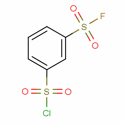 Benzenesulfonylfluoride, 3-(chlorosulfonyl)- Structure,2489-52-3Structure