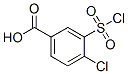 4-Chloro-3-chlorosulfonyl-benzoic acid Structure,2494-79-3Structure