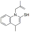 (8ci)-4-甲基-1-(2-甲基烯丙基)硫代-喹诺酮结构式_24946-05-2结构式