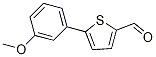 5-(3-Methoxyphenyl)-2-thiophenecarboxaldehyde Structure,249504-37-8Structure