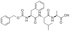 Z-phe-leu-ala-oh结构式_24955-29-1结构式