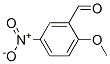 Benzaldehyde, 2-methoxy-5-nitro- Structure,25016-02-8Structure