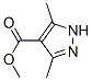 3,5-Dimethyl-1H-pyrazole-4-carboxylic acid methyl ester Structure,25016-18-6Structure