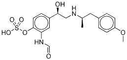 外消旋福莫特罗O-硫酸盐结构式_250336-08-4结构式