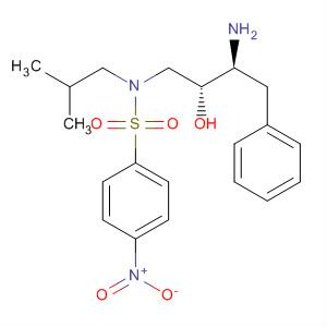 N-((2r,3s)-3-amino-2-hydroxy-4-phenylbutyl)-n-isobutyl-4-nitrobenzenesulfonamide Structure,251105-80-3Structure