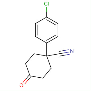 1-(4-Chlorophenyl)-4-oxocyclohexanecarbonitrile Structure,25115-75-7Structure