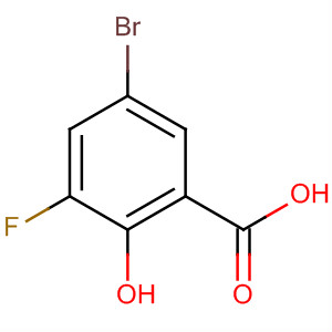 5-Bromo-3-fluoro-2-hydroxybenzoic acid Structure,251300-29-5Structure