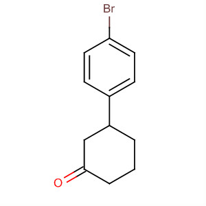 3-(4-Bromophenyl)cyclohexanone Structure,25158-78-5Structure