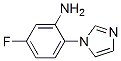 5-Fluoro-2-(1H-imidazol-1-yl)aniline Structure,251649-52-2Structure