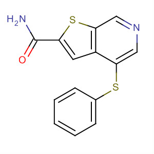 4-(Phenylthio)thieno[2,3-c]pyridine-2-carboxamide Structure,251992-93-5Structure