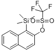 1-(三甲基硅基)-2-萘基三氟甲烷磺酸盐结构式_252054-88-9结构式