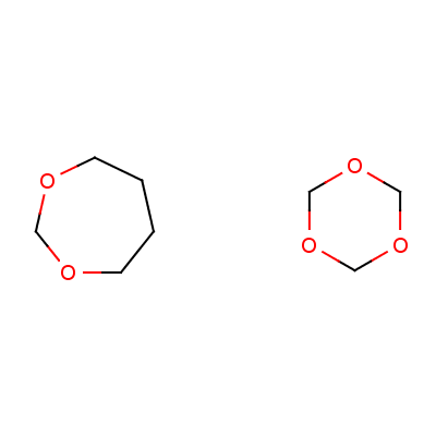 1,3-Dioxepane, polymer with 1,3,5-trioxane Structure,25214-85-1Structure