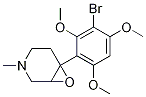 6-(3-Bromo-2,4,6-trimethoxyphenyl)-3-methyl-7-oxa-3-azabicyclo[4.1.0]heptane Structure,252367-12-7Structure