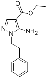 Ethyl 5-amino-1-phenethylpyrazole-4-carboxylate Structure,252903-25-6Structure