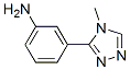 3-(4-Methyl-4H-1,2,4-triazol-3-yl)aniline Structure,252928-74-8Structure