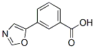 3-(1,3-噁唑-5-基)苯甲酸结构式_252928-82-8结构式