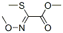 Acetic acid, (methoxyimino)(methylthio)-, methyl ester (9ci) Structure,252973-83-4Structure